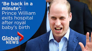 Royal baby: Prince William emerges from hospital after birth of third child