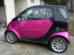 My Sisters 2006 Mercedes Smart Car Paint Color Is Hot Wheels Hot Pink Difficult Custom Color Mercedes Smart Car Smart Car Car Paint Colors