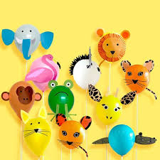 Animal Party Balloon Decorations Instant Download Printable Etsy Balloon Decorations Party Animal Party Jungle Birthday Party