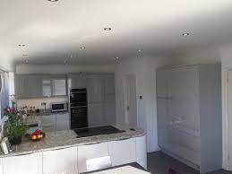 Let the solution sit on the stain for 10 minutes before blotting. Handleless Light Grey Gloss And White Gloss Lima Kitchens