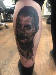 Any one else have portraits of their favourite artists tattooed