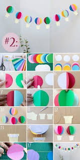 Pocket 3 Recipes To Decorate The Banquet Room With Paper That Makes Anyone Look Enchanted Balloon Crafts Crafts Diy Hot Air Balloons