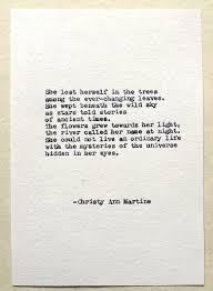 Nature Gifts Universe Boho Deco Poetry She Lost Herself In The Trees Wild Sky Poem By Christy Ann Ma Mother Nature Quotes Nature Quotes Quotes