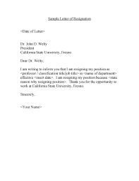 Only those who are occupying a high position are required to observe a notice period that is longer than three months. I Am Resigning From My Position Sample Resignation Letter