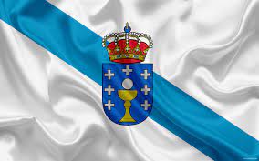 Bandera de galicia si bien durante siglos, la antigua bandera gallega tenía fondo azul con cruces doradas, y un copón en el centro a modo de escudo, la actual bandera de galicia fue creada a finales del siglo xix por los galleguistas históricos del rexurdimento, como insignia nacional, 21 Download Wallpapers Flag Of Galicia Autonomous Community Province Spain Silk Flag Galicia Coat Of Arms Besthqwallpapers Com Escudo De Armas Bandera Banderas