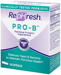 Oral Feminine Probiotic Supplement Rephresh Pro B For Vaginal Health Rephresh