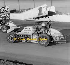 1980 Larry Clark 8 x 10 Corona Raceway Sprint Car Photo