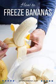 How long can you freeze bananas. How To Freeze Bananas Jenniferskitchen