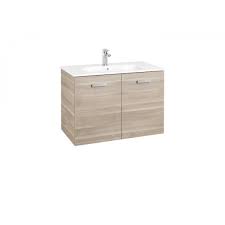 Ensuite, vous n'aurez qu'à décider si vous optez pour un style moderne ou traditionnel. Ensemble Meuble De Salle De Bains 2 Portes Et Lavabo 800 Bouleau Victoria Basic Unik Roca A855892422 Vita Habitat