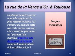 La france compte de nombreuses rues au nom #insolite. Rues De France 12 04 2017 Riquet Ppt Video Online Telecharger