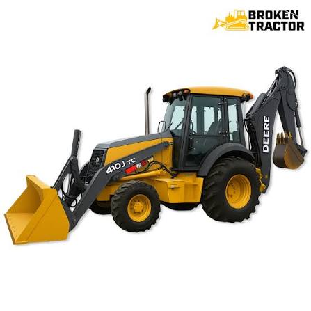 John Deere 410J Backhoe Loader