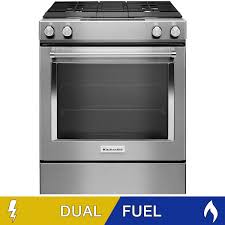 Kitchenaid wall oven self cleaning instructions. Kitchenaid 6 4cuft Dual Fuel Downdraft Even Heat True Convection Slide In Range In Stainless Steel Costco