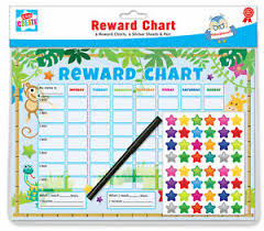 Details About 6 Jungle Themed Childrens Reward Charts With Star Stickers Pens By Kids Create