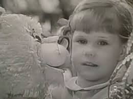 At three years old, my first commercial for Mattel, 1962. I did  commercials, modeled for print ads and toy packages, and recorded my voice  for a talking doll in an 18-year relationship