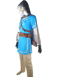 The Legend Of Zelda Breath Of The Wild Costumes The Legend Of Zelda Breath Of The Wild Link Outfit Uniform With Cape Halloween Cosplay Costume Legend Of Zelda Costume Halloween Cosplay Wild Outfits