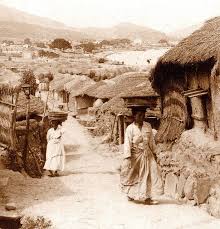 Old Korea Land Of The Morning Calm A Rural Street Scene In Old Busan Pusan Korean History Ancient Korea Ancient World History