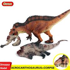 Colored up my #acrocanthosaurus cuz she gonna be a movie star (limited release. Oenux Savage Jurassic Acrocanthosaurus Dinosaur Animals Action Figures T Rex Corpse Pvc Model Brinquedo Collection Toy For Kids Action Figures Aliexpress