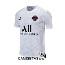 La nueva camiseta del psg temporada 2021. Camiseta Psg 2021 2022 Entrenamiento Blanco Barata Replica 16 50
