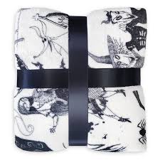 Limited time sale easy return. Disney The Nightmare Before Christmas Fleece Throw New With Tags I Love Characters