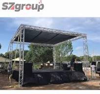 Direct Sale Manufacturer Certified Adjustable Aluminum Alloy Truss Stage  Lighting Frame Events Concerts Square Roof Truss