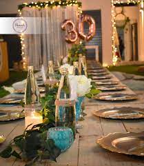 .birthdays are incomplete without cakes! 30th Birthday Party 30th Birthday Table Decor Birthday Decorations At Home 30th Birthday Decorations