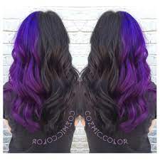 143 Likes 6 Comments Brittany Holland Cozmic Color On Instagram Modernsalon Mode Hair Color For Black Hair Hair Color Pastel Half Colored Hair
