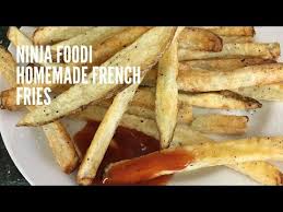 Ninja Foodi French Fries Easy Youtube Homemade French Fries French Fries Yummy Fries
