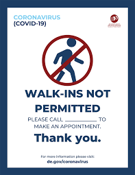 Closed 4th of july sign. Business Printable Signs Delaware S Coronavirus Official Website