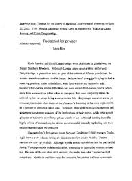 The german publishers and booksellers association is honoring zimbabwean filmmaker and author tsitsi dangarembga with its 2021 peace prize of the german book trade, an award created in 1950 and. Graduate Thesis Or Dissertation Writing Rhodesia Young Girls As Narrators In Works By Doris Lessing And Tsitsi Dangarembga Id Td96k597g Scholarsarchive Osu