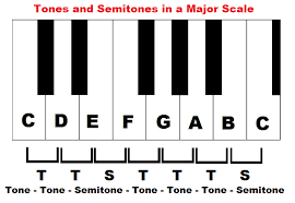 Whole Tones And Semitones Whole Steps And Half Steps In Music