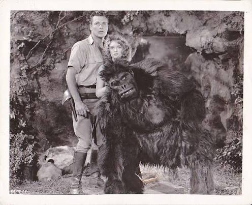 NABONGA, Original 1944 Killer Gorilla / Ape, Buster Crabbe Movie Photo |  #1820643247