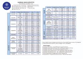 Jual Bahan Cotton Bamboo Toko Kain Kaos Knitto