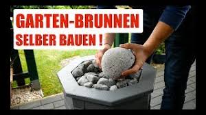 Mit eingearbeiteter basis für drehende kugel. Garten Brunnen Fur Die Terrasse Balkon Selber Bauen Youtube