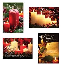 Christmas Candles Christmas Cards Box Of 12 Christianbook Com