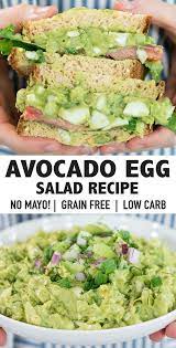 Avocado Egg Salad Recipe Healthy Lunch Idea Feelin Fabulous With Kayla Recipe In 2021 Salad Recipes Healthy Lunch Healthy Lunch Egg Salad Recipe Healthy