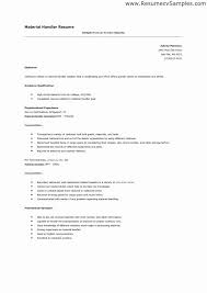 Material Handler Job Description Resume New 10 Material Handler Resume Sample Samplebusinessre Resume Template Examples Cover Letter For Resume Resume Examples