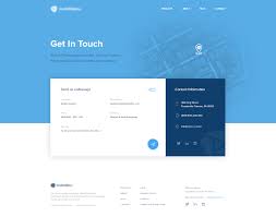 Contact Us Page Web Design Contact Us Page Design Web Layout Design