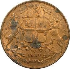 1858 – One Quarter Anna – East India ...