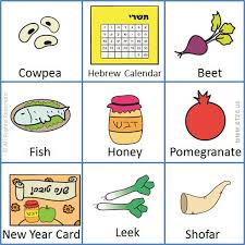 Rosh Hashanah Bingo Game English Rosh Hashanah Jewish Education Jewish High Holidays