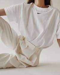 You might just try rolling the sleeves on your top. How To Wear An Oversize T Shirt Who What Wear
