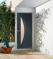 Porte D Entree Aluminium Contemporaine Moyen Et Grand Vitrage Tanguy Porte Entree Aluminium Entree Maison Portes