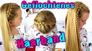 Ich habe meine haare mit dem golden curl. Geflochtenes Haarband Teil 1 Halber Hollandischer Zopf Flechtfrisur Fur Madchen Youtube