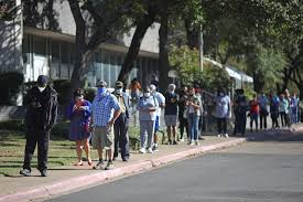 Elecciones 2020: En Irving y Oak Cliff la urgencia de votar se evidenció en  largas filas