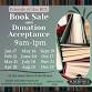 Book Sale and Donation Acceptance