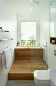 Salle De Bain Sol Bois Douche Et Bain En Enfilade Idee Salle De Bain Decoration Salle De Bain Douche En Coin