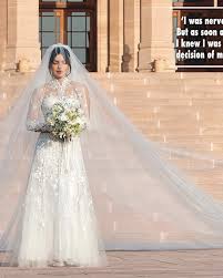 Priyanka Chopra Wedding Gown Celebrity Beautiful Priyanka In 2019 Wedding Priyanka Chop In 2020 Priyanka Chopra Wedding Wedding Gowns Wedding