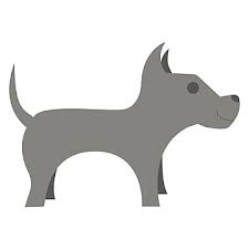 American foxhound basic dog breed illustration baby bodysuit. Grey Dog Png Vector Psd And Clipart With Transparent Background For Free Download Pngtree