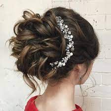 6 Latest Bridal Hairstyles Updo In 2020 Elegant Wedding Hair Wedding Bun Hairstyles Bridal Hair Updo