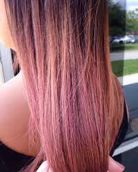 Blush Rose Gold Using Kenra Pravana Rose Gold Hair Blush Pink Hair Pink Hair Ombre Sombre Rose Gold Hair Rose Gold Hair Shades Rose Gold Hair Brunette