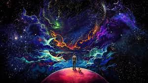 Nasa pictures earth from space. Wallpaper Space Planet Man Dog 4k Art 19737